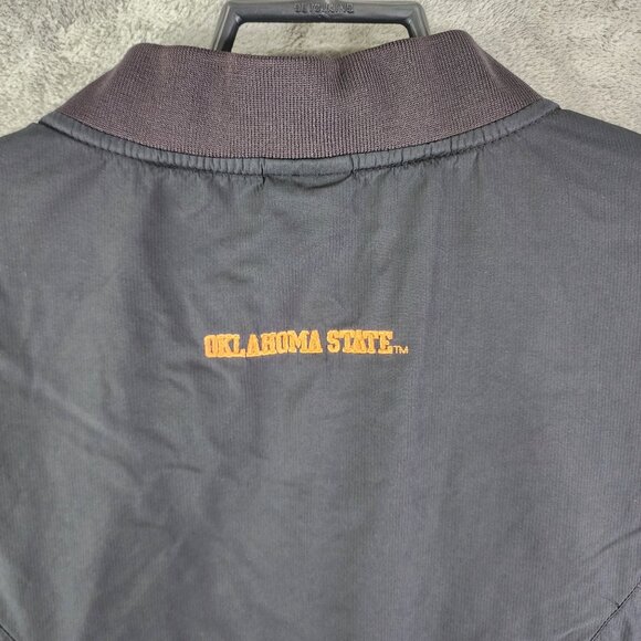 Men's Nike Clima-Fit Oklahoma State University Pullover Jacket 1/4 Zip Size XXL - Picture 11 of 15
